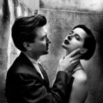 David Lynch and Isabella Rossellini - fot. H.Newton - Los Angeles, 1988